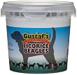 Gustaf's Premium Licorice Beagles, 8.0-Ounce Container (Pack of 6)
