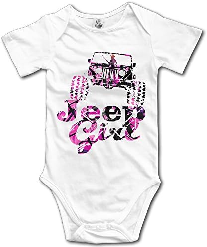 KSING Unisex Baby Jeep Muddy Girl Camo Bodysuits White 6 M