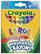 Crayons Large 16/Pkg-16/Pkg