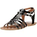 Buffalo Girl 308-9468 patent pu, Damen Sandalen/Fashion-Sandalen