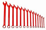 Williams WS-1172RSC 14-Piece Red Super Combo Combination Wrench Set [並行輸入品]