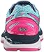ASICS Women's GT-2000 4 Running Shoe, Turquoise/Hot Pink/Navy, 9 M US