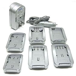Maximal Power FC100 KOD/CAS Universal All In One Camera Travel Charger for Kodak/Casio Battery (Silver)