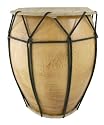 Large Solid Monkey Pod Wood Drum