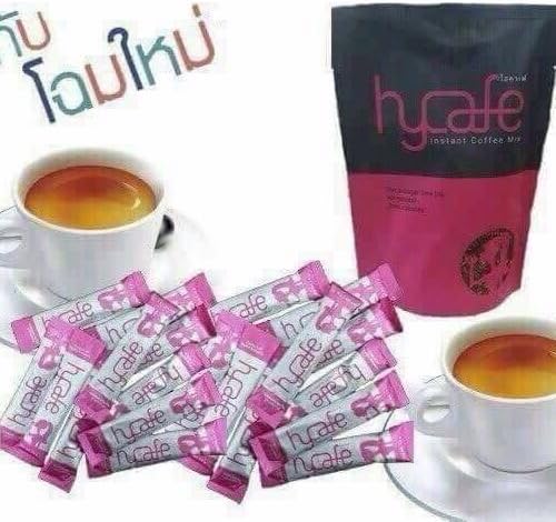 5 pack of Hycafe Instant Coffee Mix 15 in 1 Slimming Dietary Supplement Sugar Free Zero Calories with tracking &amp; gift