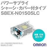 オムロン(OMRON) S8EX-N01505LC パワーサプライ(シャーシ・カバー付タイプ 15W)(AC100-240Vフリー入力/5V3A出力) NN