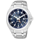 Citizen Herrenarmbanduhr Super Titanium Marinaut BJ5130-58L