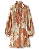 Equestrian-print blouse