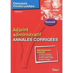 N.111 adjoint administratif annales corrig�es cat�gorie C