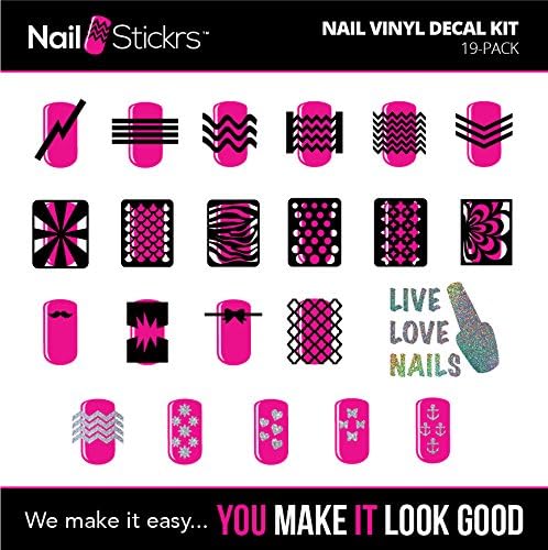 Nail Vinyl Decal Kit (19-pack)