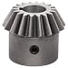 Boston Gear HL152YP Bevel Gear, 2:1 Ratio, 0.625" Bore, 12 Pitch, 18 Teeth, Steel