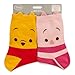 Disney Winnie the Pooh and Piglet Socks for Women