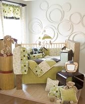 4 Pc Set (Includes quilt, bumper, fitted sheet, crib skirt)