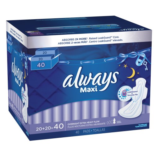 best pads for heavy flow