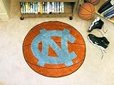 NC Script Basketball 29 Round Floor Mat (Rug) - North Carolina Tar Heels - UNC