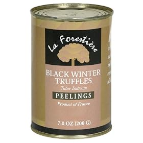La Forestiere Black Winter Truffle Indicum Peelings, 7-Ounce Unit