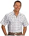 Ely Cattleman Men's Assorted Plaid Or Stripe Short Sleeve Western Shirt Big