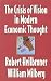 The Crisis of Vision in Modern Economic Thought