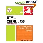HTML, XHTML, and CSS, Sixth Edition (Visual Quickstart Guide) by  Elizabeth Castro