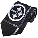 Apparel : Pittsburgh Steelers Black Brushed Tie