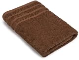 Martex 100% Egyptian Cotton Loops Bath Towel, Classic Brown
