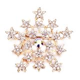 Christams Snowflake Brooches And Pins