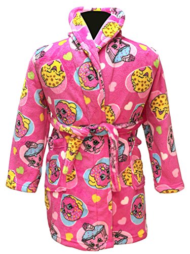 Shopkins D'lish, Chic, & Kooky Girls Bathrobe 6-12