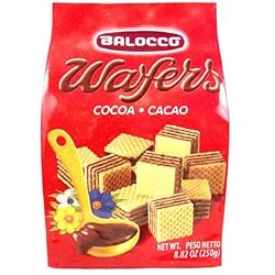 Balocco Cacao (Chocolate) Wafer Bits - 8.8 oz