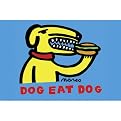 Dog Eat Dog Gallery Wrapped Canvas - 22x28"