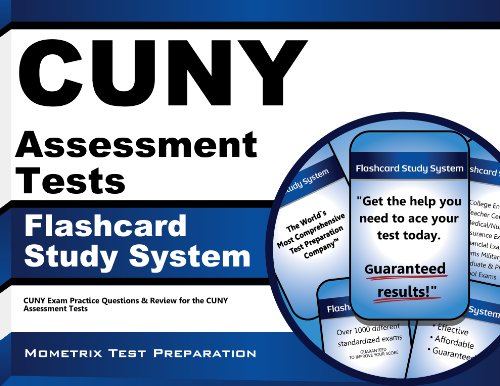 CUNY Assessment Tests Flashcard Study System: CUNY Exam Practice Questions & Review for the CUNY Assessment Tests (Cards)