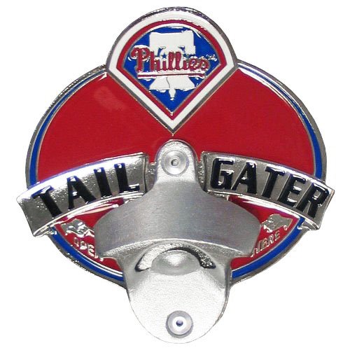 Philadelphia Phillies - MLB Tailgater Metal Hitch Cover With Bottle Opener