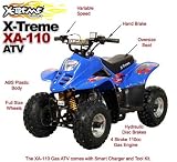 X-treme Electric XA-110 GAS POWERED ATV - CARB COMPLIANT FOR CAL