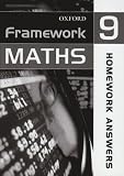 Framework Maths: Homework Answer Book Year 9