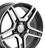 ReviewsWheel1x - AMG Style Replica Wheels with Machined Face Fits Mercedes Benz - Gunmetal 17x8 Set of 4 Wheel1x - AMG Style Replica Wheels with Machined Face Fits Mercedes Benz - Gunmetal 17x8 Set of 4