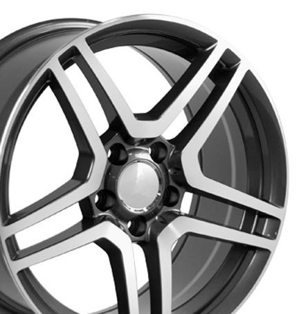 Wheel1x - AMG Style Replica Wheel  Machined Face 