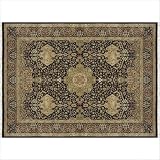 Darcy Black / Black Oriental Rug Size: 12' x 18'
