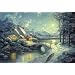 Schmidt Spiele 58453 - Thomas Kinkade, Winterliches Mondlicht, 500 Teile