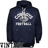 Dallas Cowboys Navy Torino Garment Washed Distressed Hooded Sweatshirt