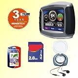 GARMIN ZUMO 450 MOTORCYCLE NAVIGATOR 2 GB Accessory Kit + 3-Year Extended Warranty