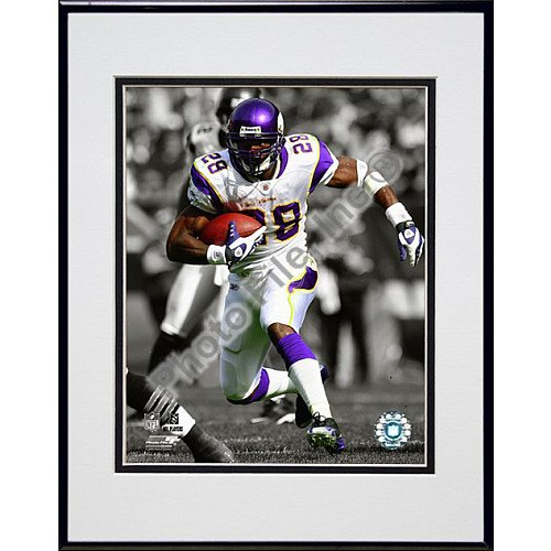 Photo File Minnesota Vikings Adrian Peterson Framed Photo