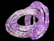 18' LED Psychedelic Purple Christmas Rope Lights