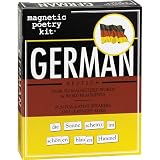 German Magnetic Poetry Kit