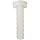 Nylon 6/6 Machine Screw, Fillister Head, Slotted Drive (Metric)