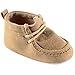 Luvable Friends Boy's Faux Suede Boot (Infant), Tan, 6-12 Months M US Infant
