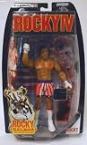 Jakks Pacific Rocky IV (Series 4) Action Figure Rocky with Red, White & Blue Trunks (Drago Fight)