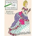 Fashion Then & Now (Costumes for Coloring Series) (Paperback)
