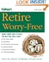 Kiplinger's Retire Worry-Free: Money-Smart Ways to Build the Nest Egg You'll Need