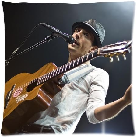 Jason Mraz Pillowcase Standard Size 18x18 One Side Pillow Case PLS1476