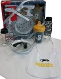 Green Bay Packers NFL Newborn / Infant / Baby 7 Piece Feeding Gift Set w/ Bottle & Bib