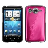 Cosmos Back Cover for HTC Inspire 4G, Machined Hot Pink
